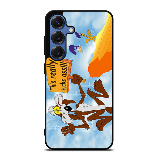 ROAD RUNNER LOONEY TUNES QUOTE Samsung Galaxy Case Cover