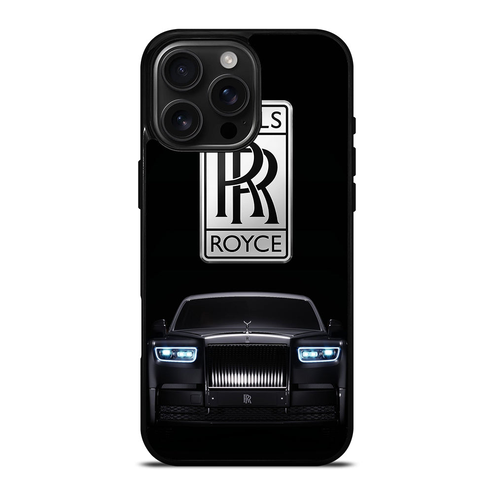ROLLS ROYCE BLACK CAR iPhone Case Cover