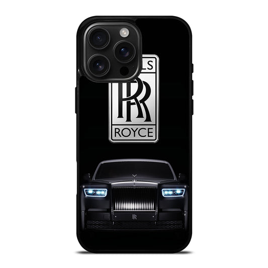 ROLLS ROYCE BLACK CAR iPhone Case Cover