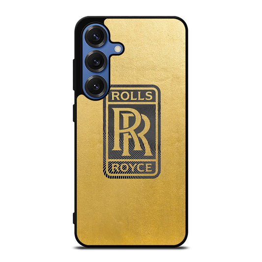 ROLLS ROYCE LOGO GOLD Samsung Galaxy Case Cover