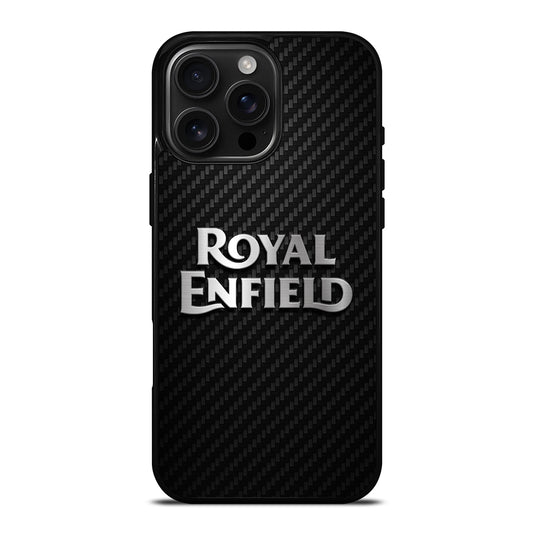 ROYAL ENFIELD CARBON LOGO iPhone Case Cover
