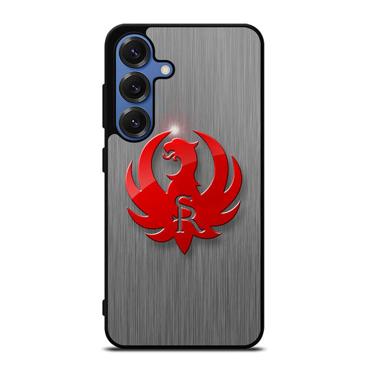 RUGER FIREARM METAL LOGO Samsung Galaxy Case Cover