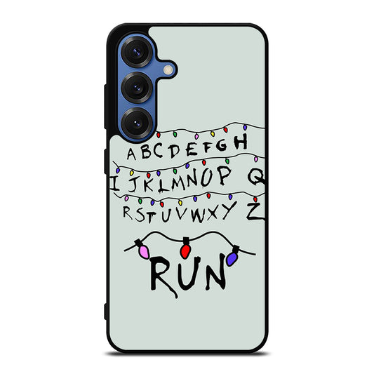 RUN STRANGER LIGHTS Samsung Galaxy Case Cover