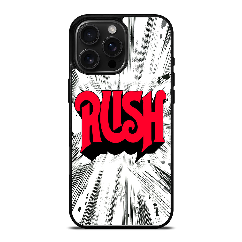 RUSH ROCK BAND LOGO iPhone Case Cover
