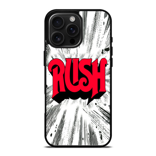 RUSH ROCK BAND LOGO iPhone Case Cover