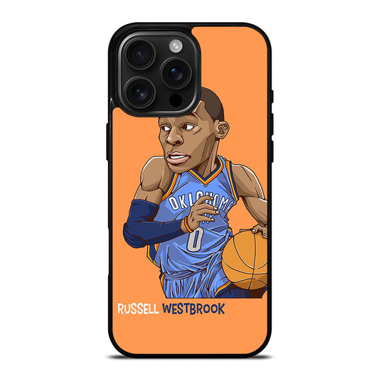 RUSSELL WESTBROOK CARTOON iPhone Case Cover