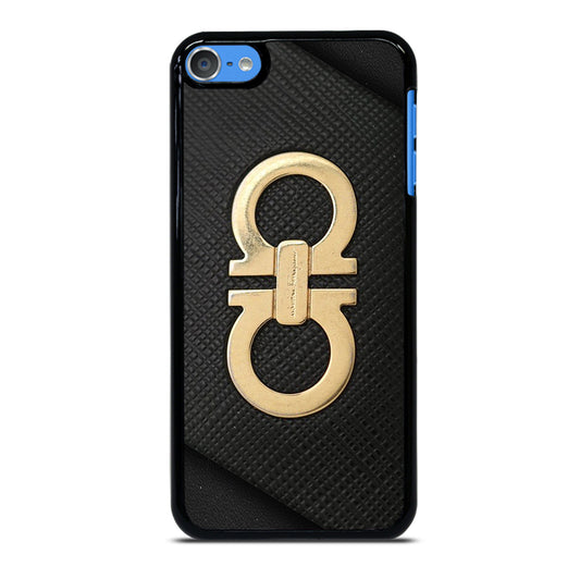 SALVATORE FERRAGAMO GOLD LOGO iPod Touch Case Cover