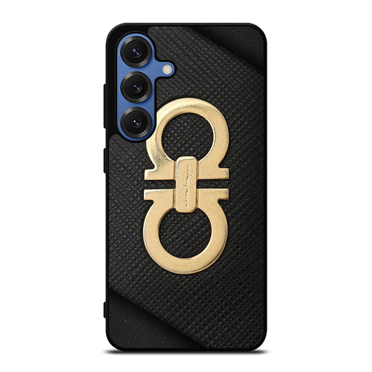 SALVATORE FERRAGAMO GOLD LOGO Samsung Galaxy Case Cover