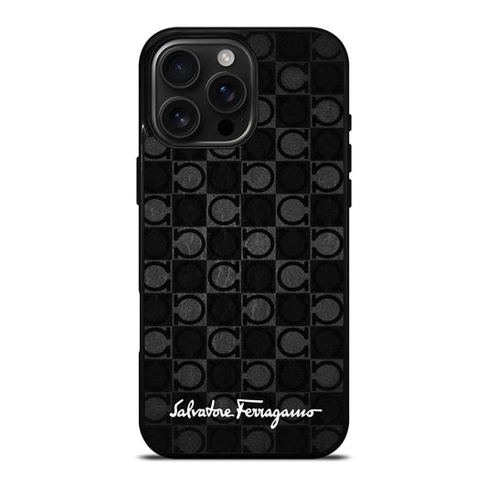 SALVATORE FERRAGAMO LOGO iPhone Case Cover