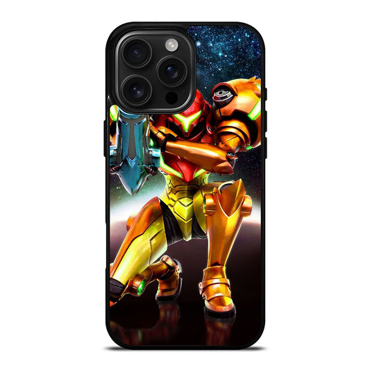 SAMUS ARAN METROID CARTOON iPhone Case Cover