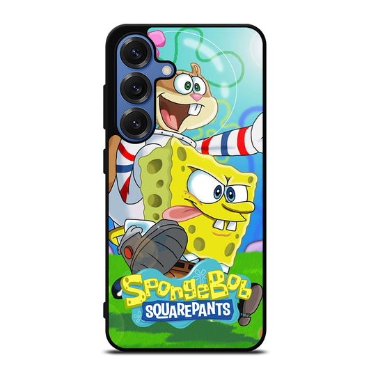 SANDY SQUIRREL AND SPONGEBOB SQUAREPANTS Samsung Galaxy Case Cover