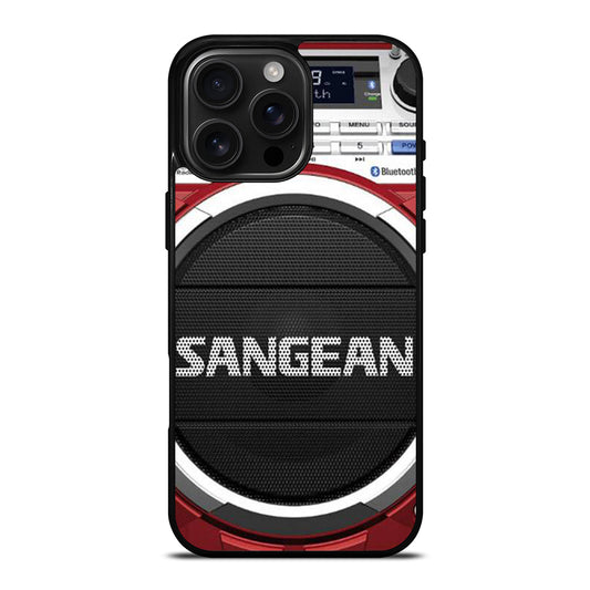 SANGEAN RED RADIO SPEAKER iPhone Case Cover