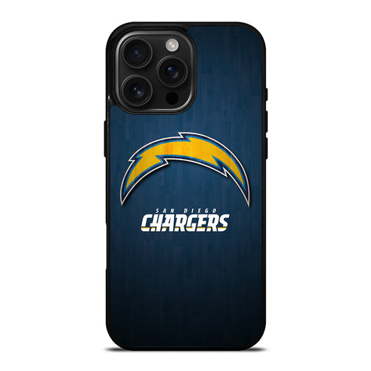 SAN DIEGO CHARGERS WOODEN LOGO iPhone Case Cover