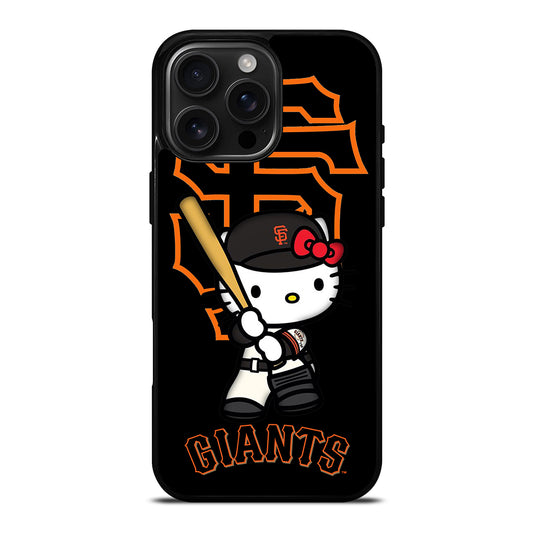 SAN FRANCISCO GIANTS HELLO KITTY iPhone Case Cover