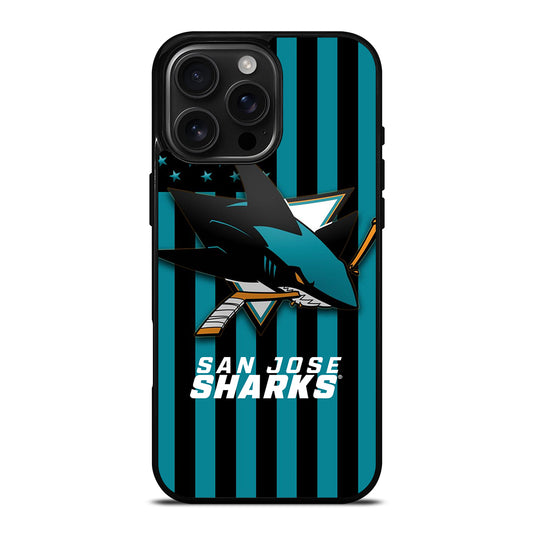 SAN JOSE SHARKS HOCKEY LOGO 1 iPhone Case Cover