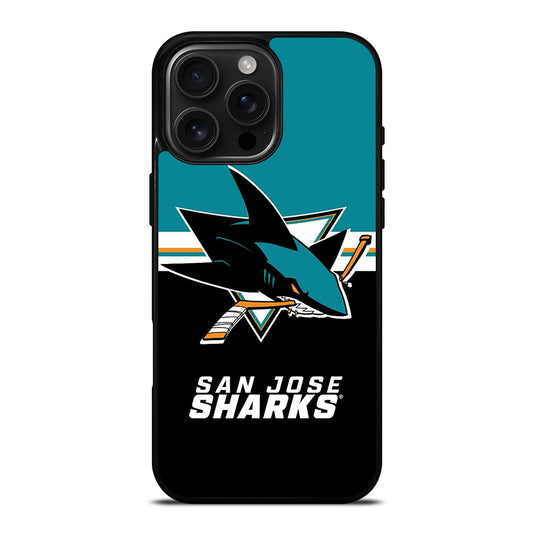 SAN JOSE SHARKS HOCKEY LOGO 2 iPhone Case Cover