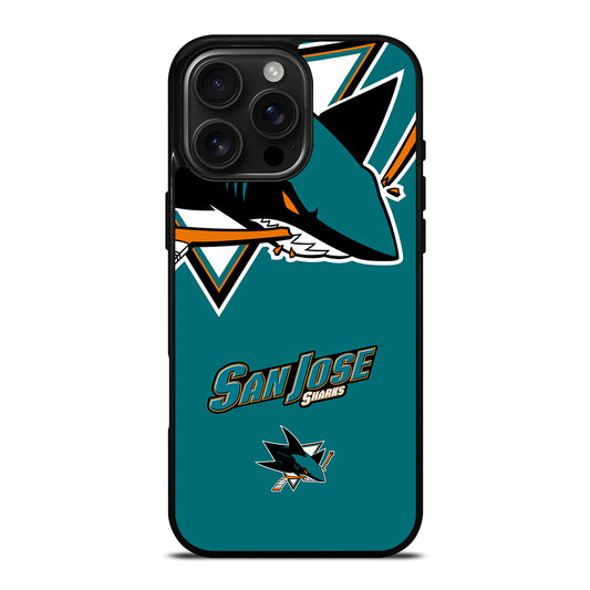 SAN JOSE SHARKS HOCKEY LOGO 3 iPhone Case Cover