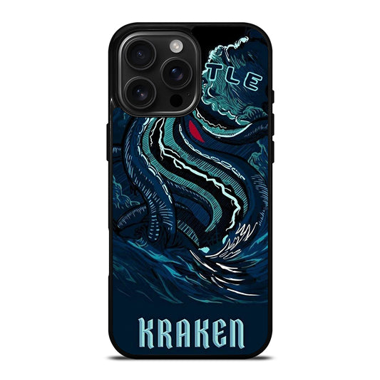 SEATTLE KRAKEN LOGO ART iPhone Case Cover
