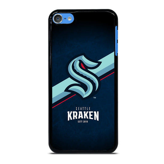 SEATTLE KRAKEN STRIPE LOGO iPod Touch Case Cover