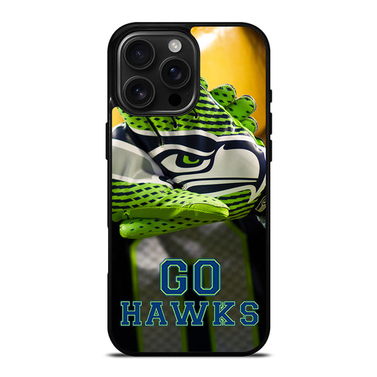 SEATTLE SEAHAWKS GO HAWKS iPhone Case Cover