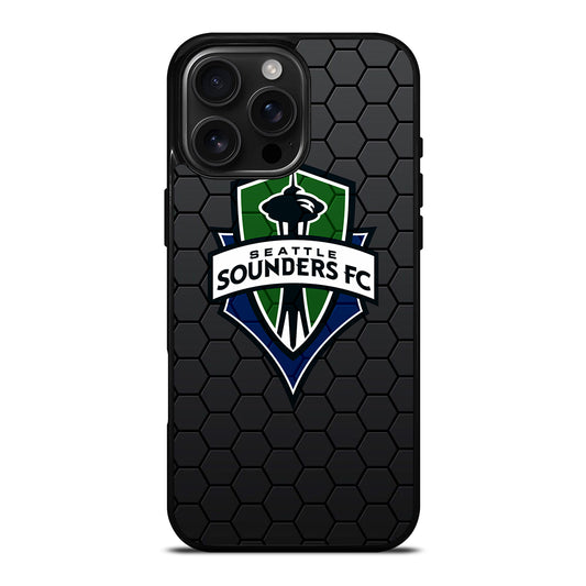SEATTLE SOUNDERS HEXAGON iPhone Case Cover