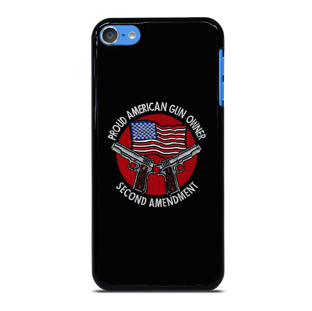 SECOND AMENDMENT AMERICAN GUN LOGO iPod Touch Case Cover