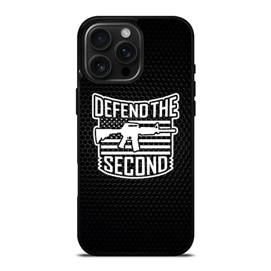 SECOND AMENDMENT LOGO METAL LOGO iPhone Case Cover