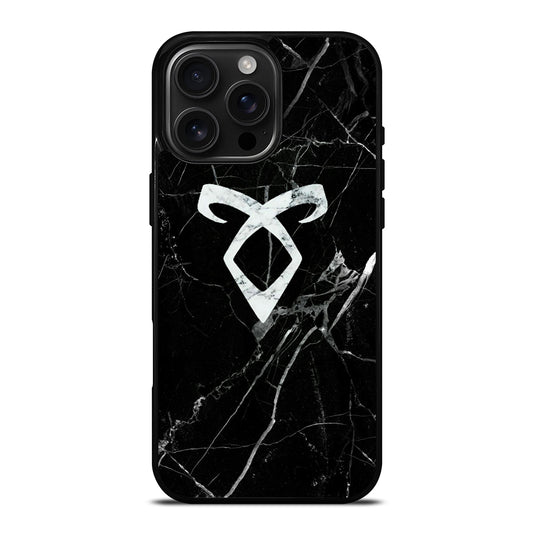 SHADOWHUNTER ANGELIC MARBLE LOGO iPhone Case Cover