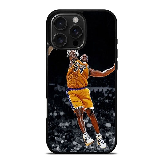 SHAQUILLE O'NEAL LA LAKERS JUMP iPhone Case Cover