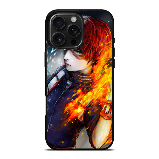 SHOTO TODOROKI ART MY HERO ACADEMIA iPhone Case Cover