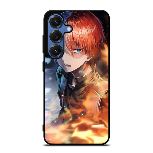 SHOTO TODOROKI FACE MY HERO ACADEMIA Samsung Galaxy Case Cover