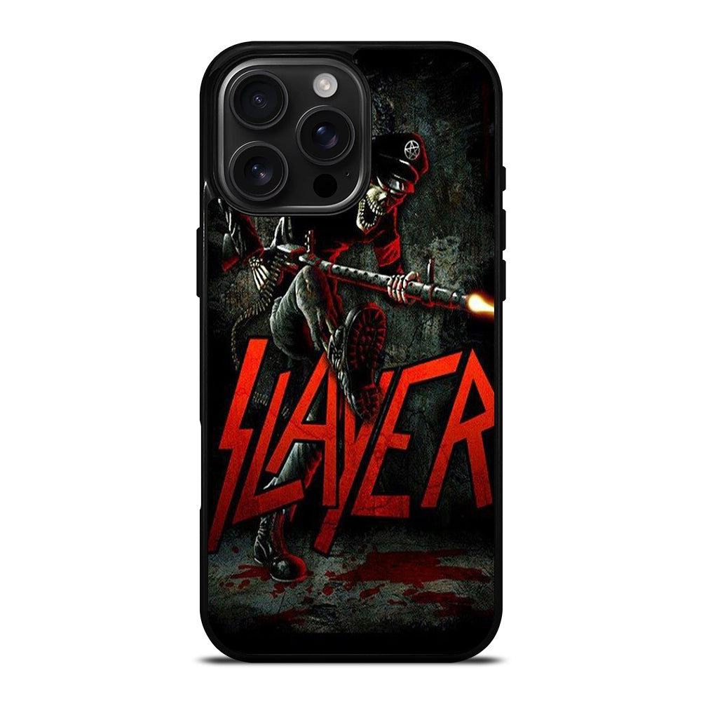 SLAYER BAND SKULL GUN iPhone Case Cover