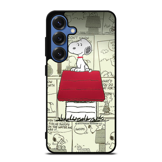 SNOOPY DOG COMIC Samsung Galaxy Case Cover
