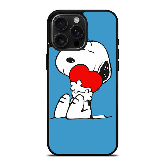 SNOOPY DOG POCKET LOVE iPhone Case Cover
