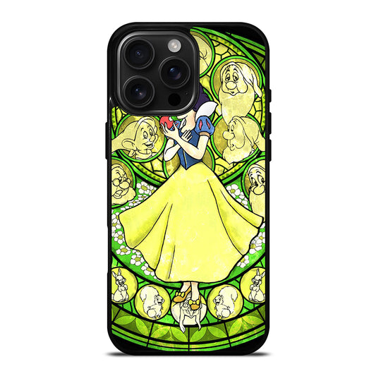 SNOW WHITE DISNEY STAINED GLASS iPhone Case Cover