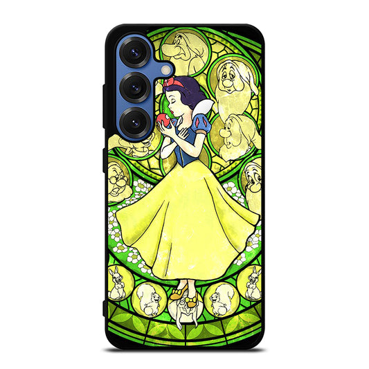 SNOW WHITE DISNEY STAINED GLASS Samsung Galaxy Case Cover