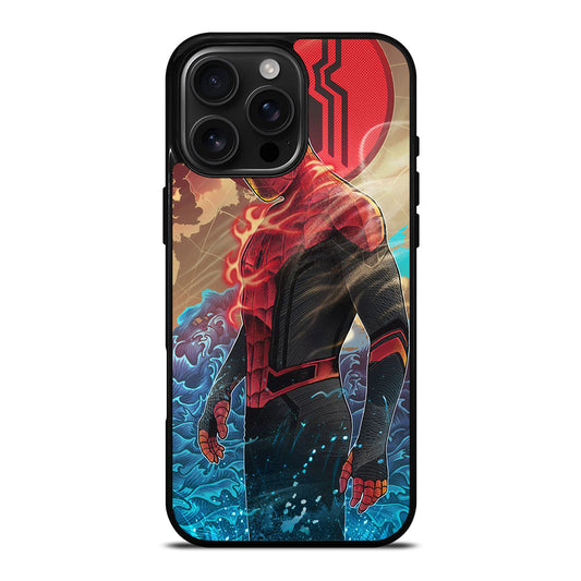 SPIDERMAN FLAME iPhone Case Cover