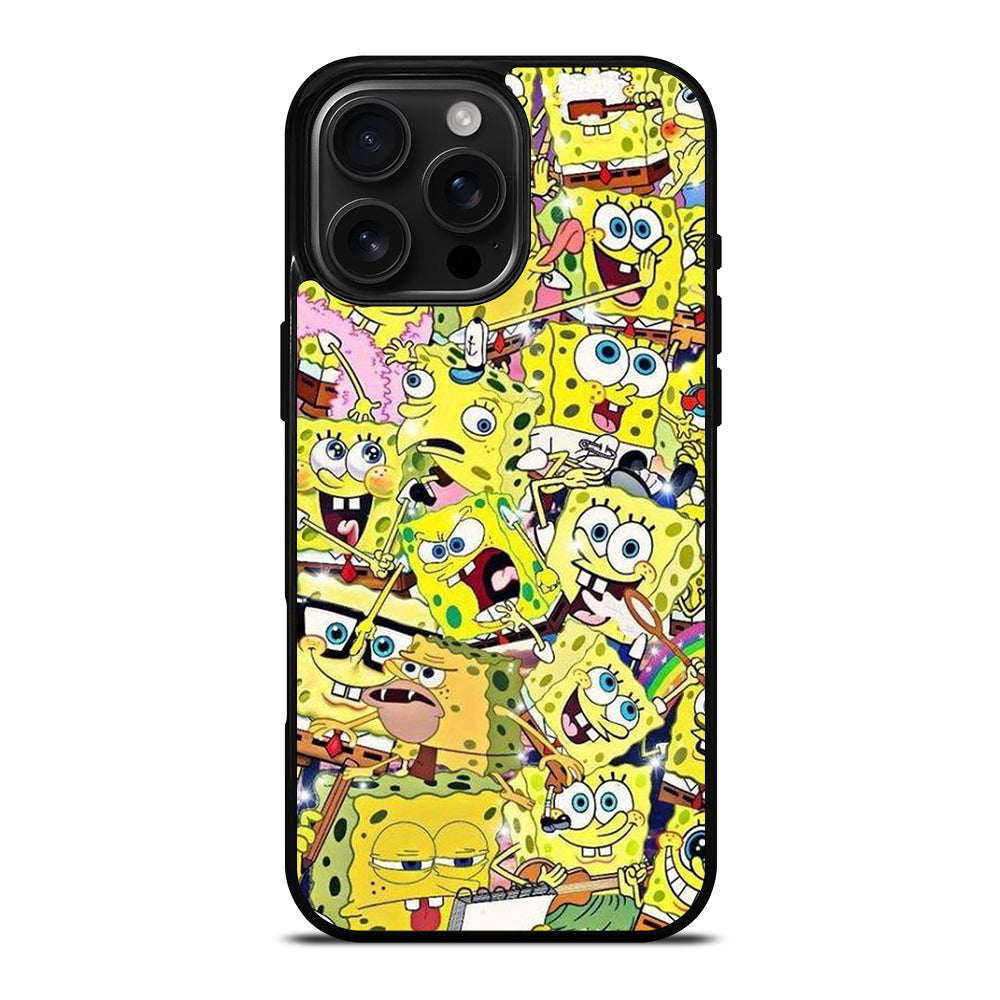 SPONGEBOB COLLAGE iPhone Case Cover