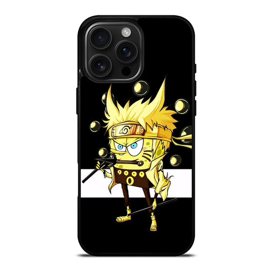 SPONGEBOB NARUTO KONOHA iPhone Case Cover
