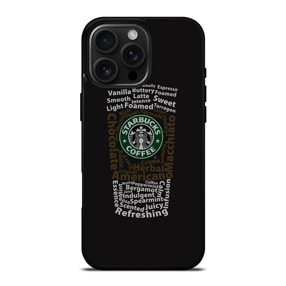 STARBUCKS COFFEE QUOTE iPhone Case Cover