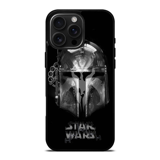 STAR WARS BOBA FETT MANDALORIAN HELMET iPhone Case Cover