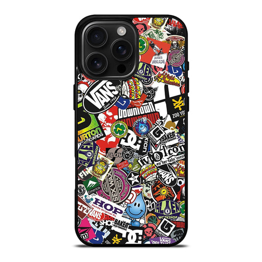 STICKER BOMB DC iPhone Case Cover