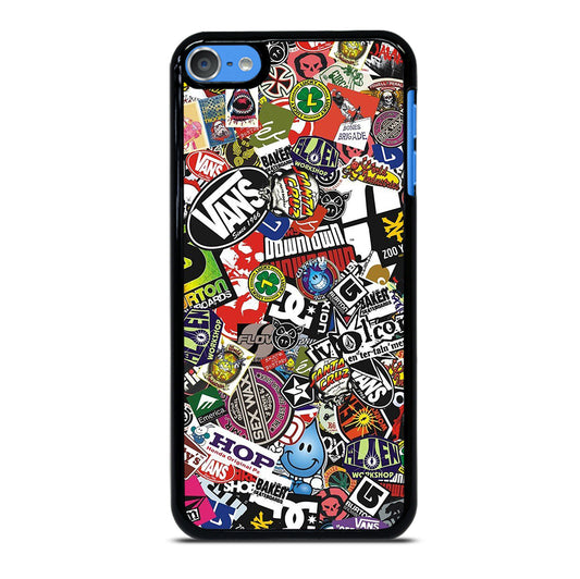 STICKER BOMB DC iPod Touch Case Cover