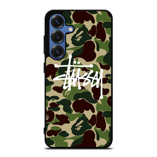 STUSSY BAPE CAMO Samsung Galaxy Case Cover