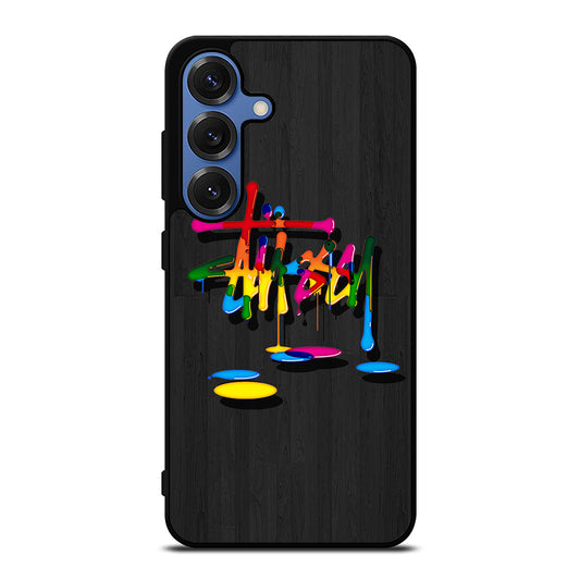 STUSSY PAINT LOGO Samsung Galaxy Case Cover