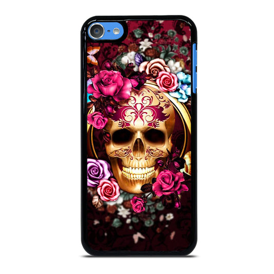 SUGAR SKULL FLORAL iPod Touch Case Cover