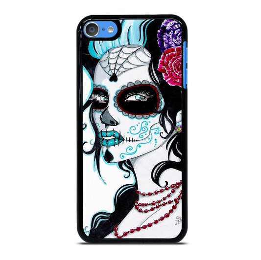 SUGAR SKULL LADY iPod Touch Case Cover