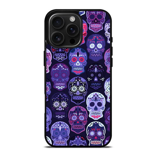 SUGAR SKULL PATTERN iPhone Case Cover
