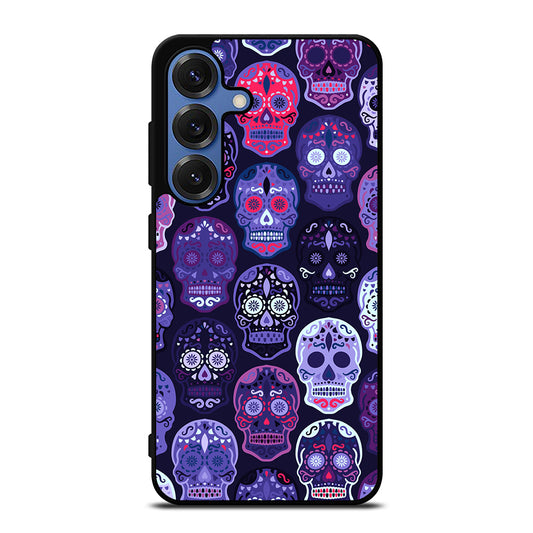 SUGAR SKULL PATTERN Samsung Galaxy Case Cover