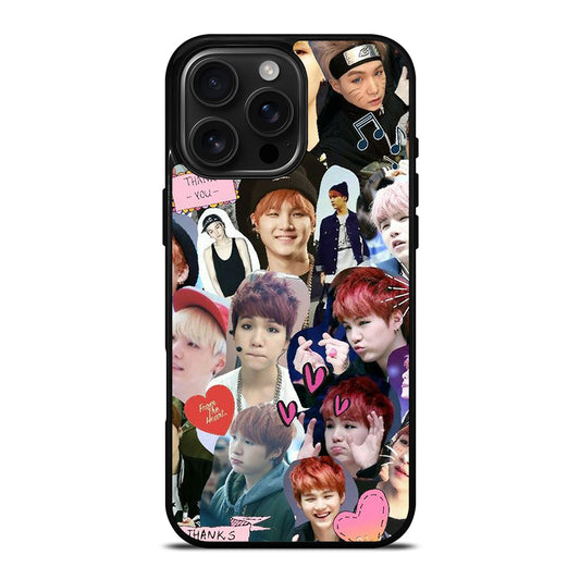 SUGA BTS COLLAGE iPhone Case Cover